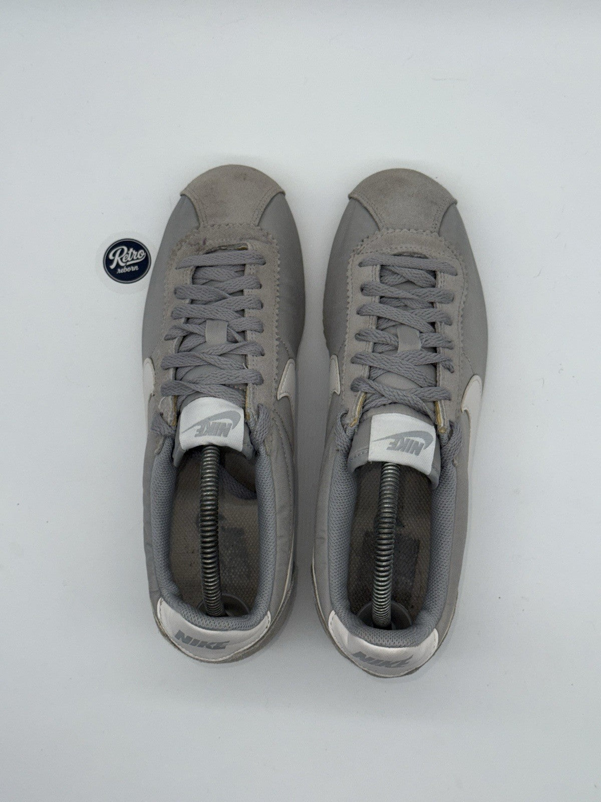 Nike Classic Cortez Nylon OG 'Wolf Grey x White' (2015) – UK 7