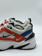 Nike M2K Tekno White Black Orange Men's UK 9 Retro Trainers (AV4789-100)