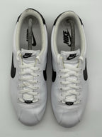 (2019) Nike Cortez Basic Leather OG Trainers - White Black - UK 7.5 (819719-100)