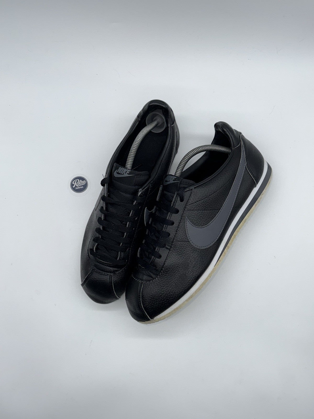 Nike Cortez Leather OG 'Black x Grey' trainers – UK 10