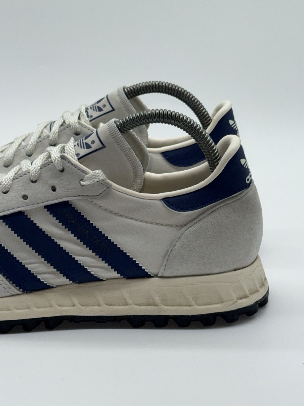 (2020) adidas TRX Vintage Chalk White Grey x Navy Suede Men's UK 8