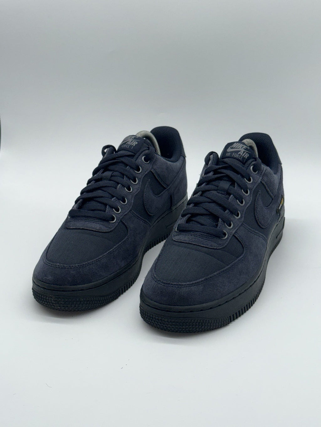 (2024) Nike Air Force 1 Cordura Dark Obsidian Navy Retro Suede Size UK 7