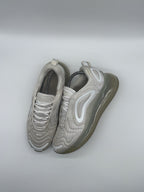 Nike Air Max 720 White Metallic Platinum Trainers Size UK 7.5 (AO2924-100)