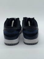 (2021) Nike Dunk Low Scrap Black x Navy Blue Men's UK 7.5