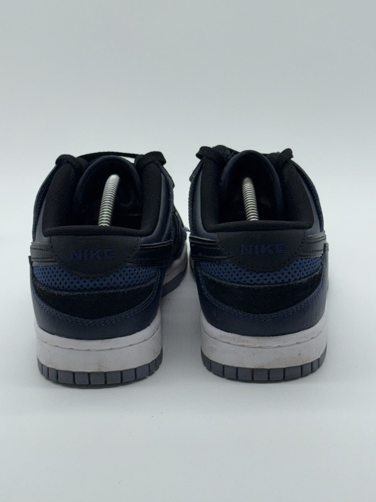 (2021) Nike Dunk Low Scrap Black x Navy Blue Men's UK 7.5