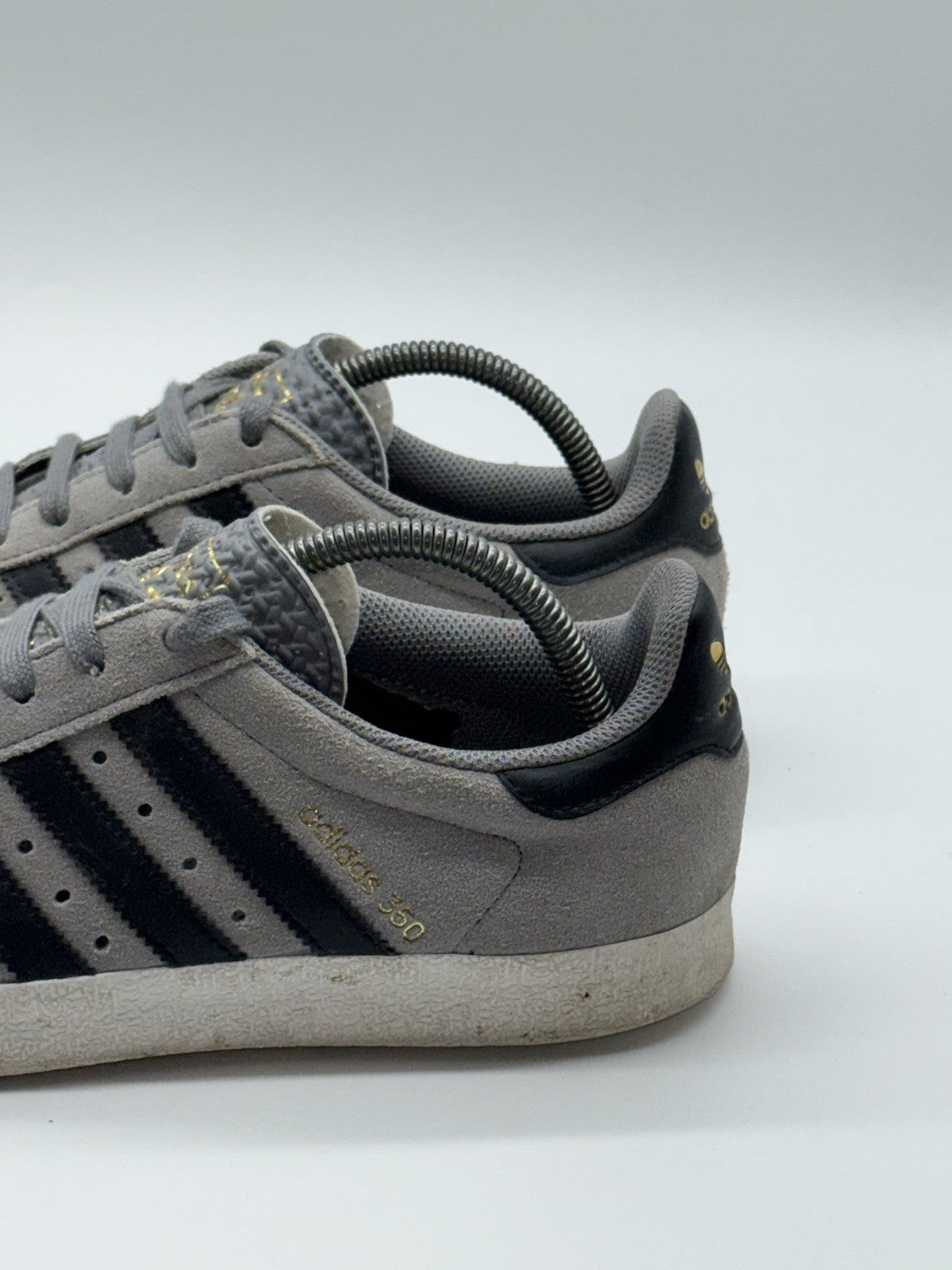 adidas 350 Low Suede 'Grey x Black' (2018) – UK 8