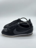 (2016) Nike Classic Cortez Leather Black/Dark Grey-White Men's UK 9
