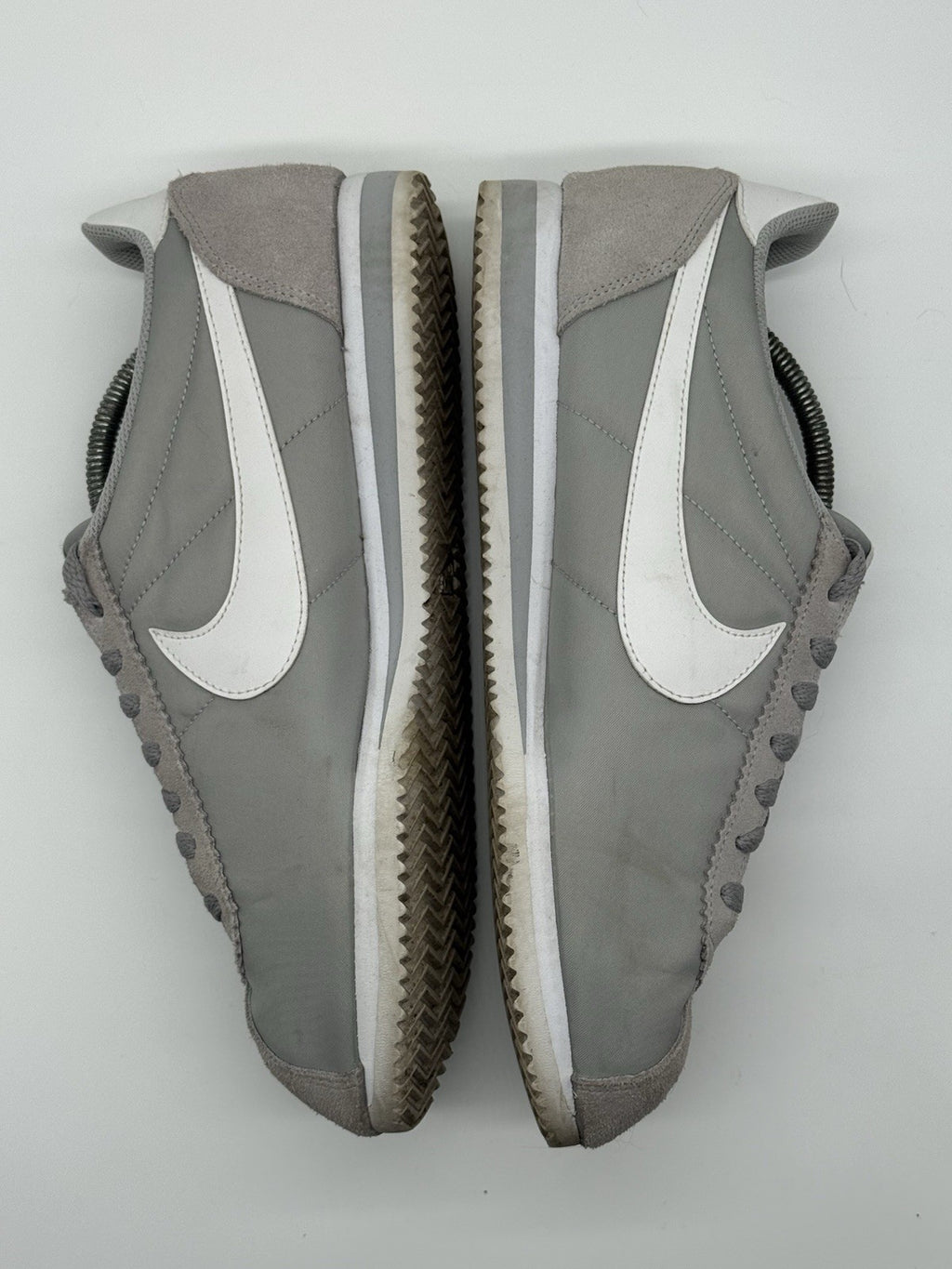 (2015) Nike Classic Cortez Nylon OG - Wolf Grey White - Size UK 10 (807472-010)