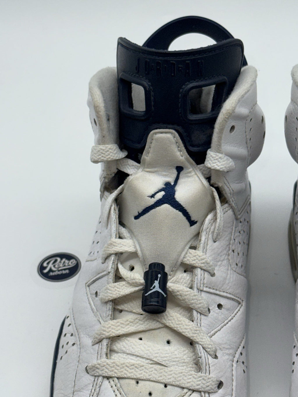 Jordan Air Jordan 6 Retro 'White x Midnight Navy' (2021) – UK 7.5