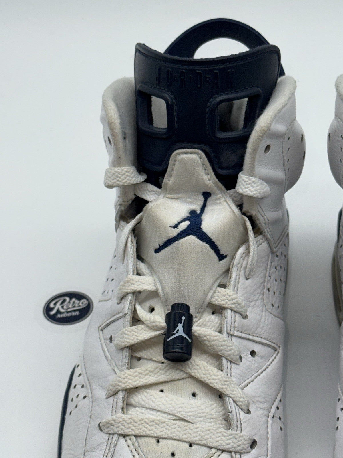 Jordan Air Jordan 6 Retro 'White x Midnight Navy' (2021) – UK 7.5