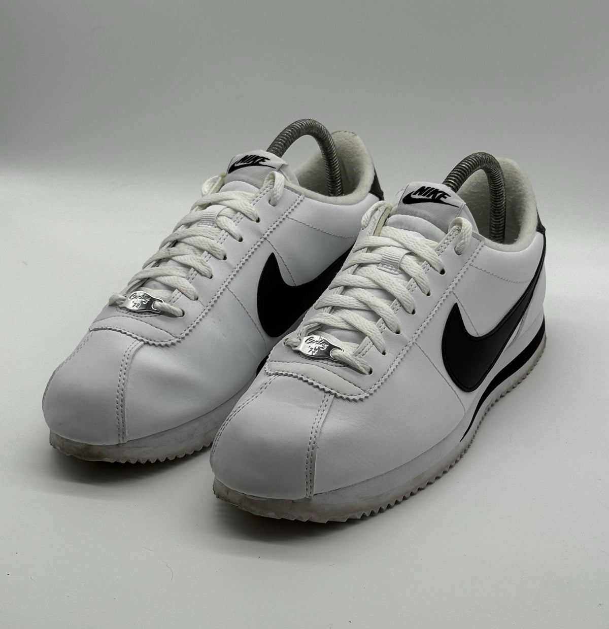 Nike Cortez Basic Leather OG 'White x Black' trainers – UK 7.5