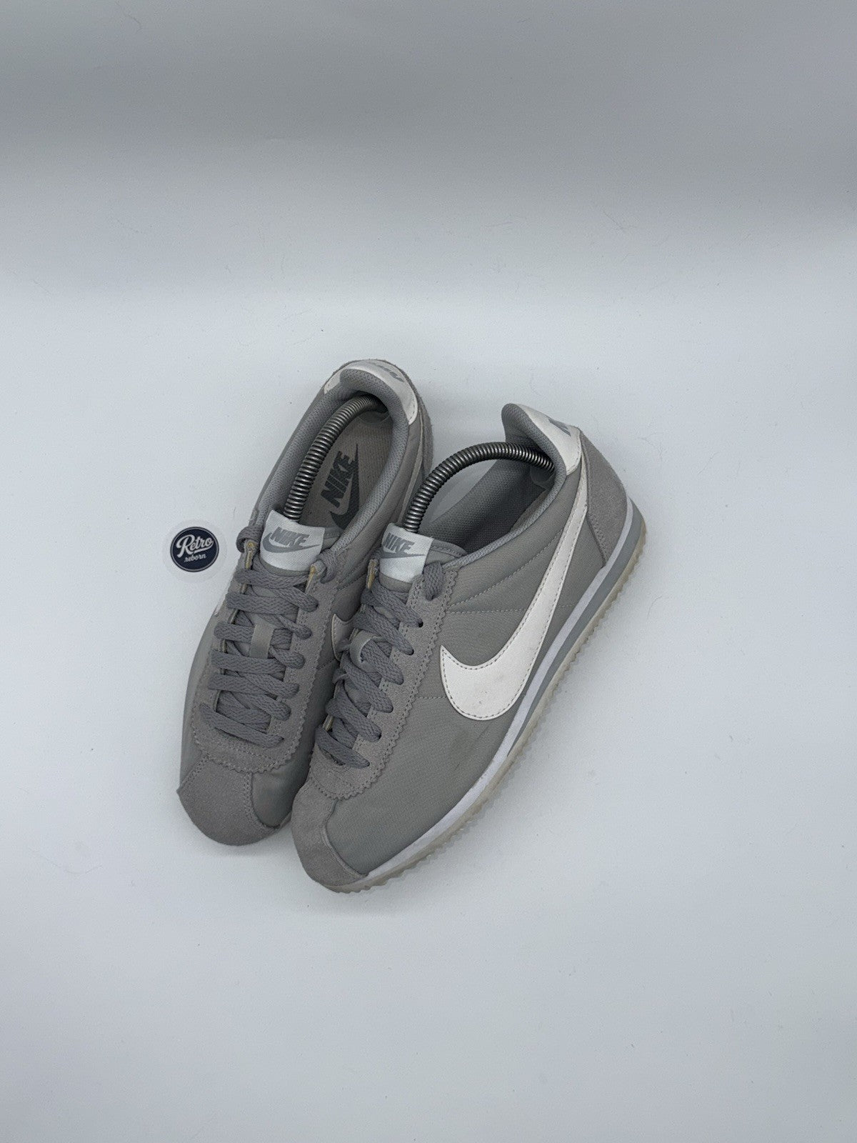 Nike Cortez Nylon OG 'Wolf Grey x White' trainers – UK 6