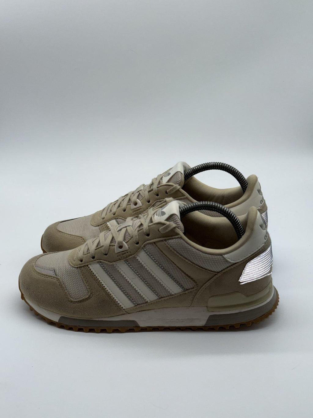 (2020) Adidas Originals ZX 700 'Beige x Grey x  White' Retro Trainers UK 7