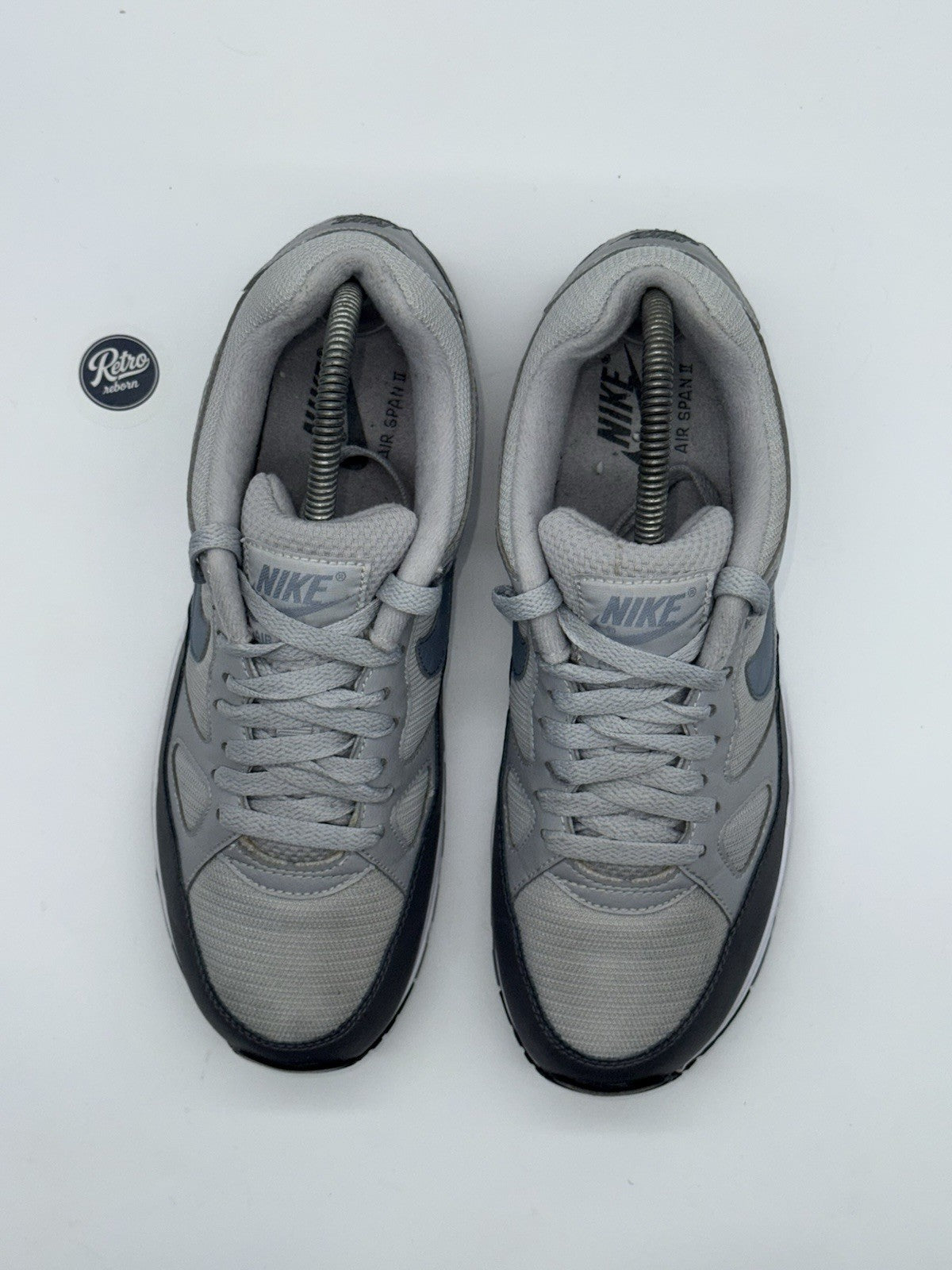 Nike Air Span II 'Wolf Grey x White' (2018) – UK 7