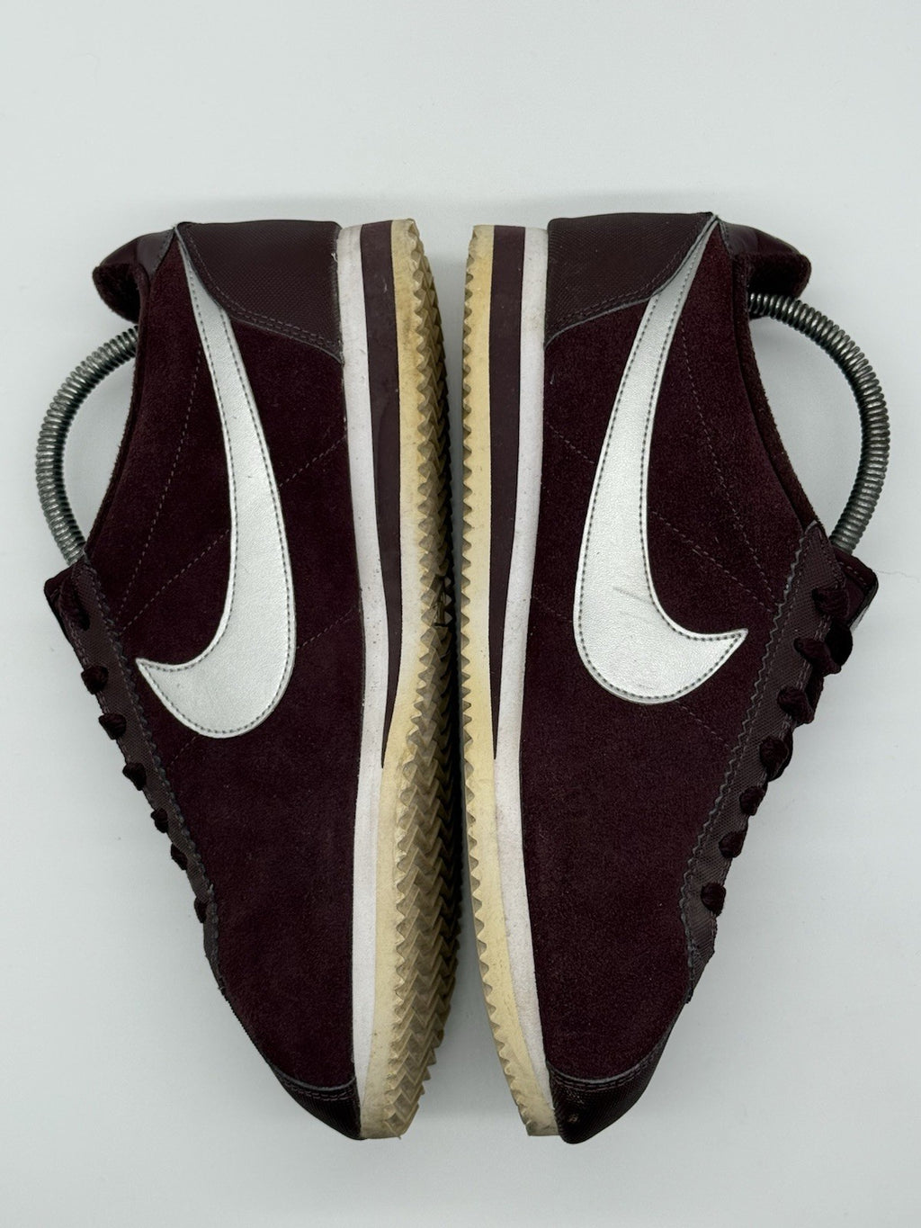 (2015) Nike Classic Cortez Suede OG Burgundy Dark Red Size UK 8 (749571-201)