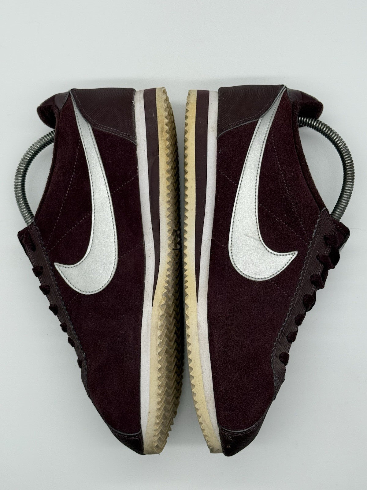 (2015) Nike Classic Cortez Suede OG Burgundy Dark Red Size UK 8 (749571-201)