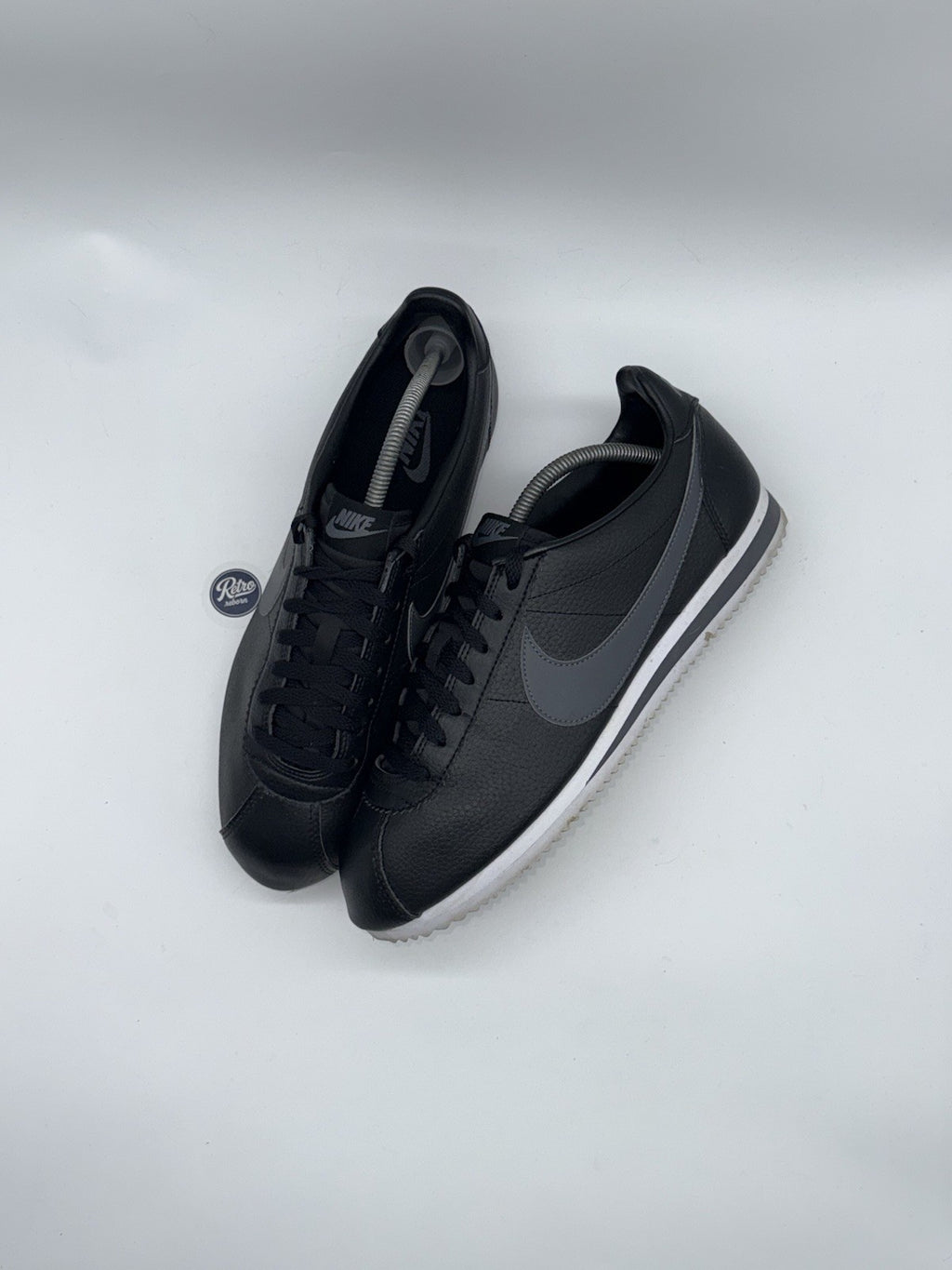 Nike Cortez Leather OG 'Black x Grey' trainers – UK 10
