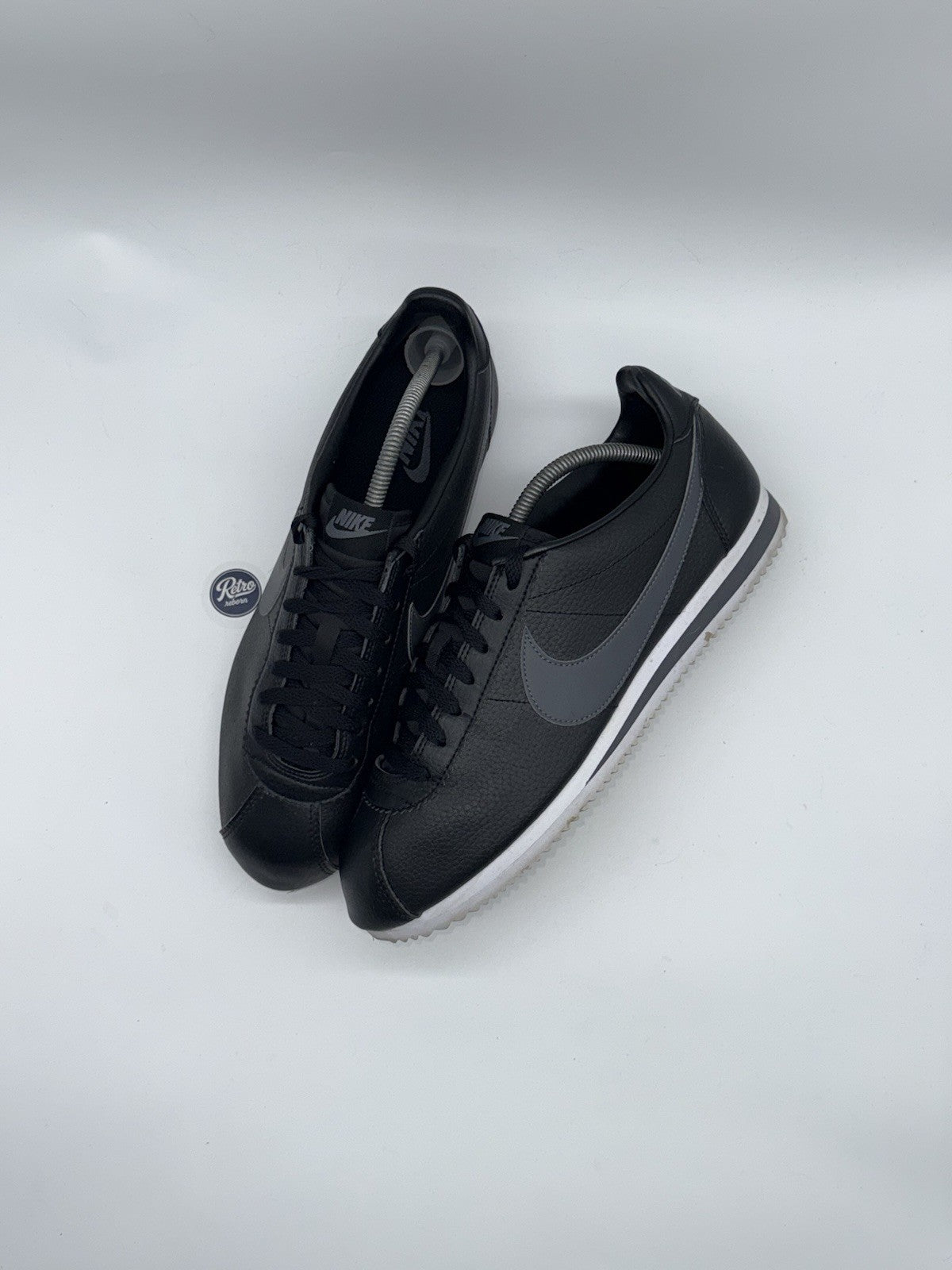 Nike Cortez Leather OG 'Black x Grey' trainers – UK 10