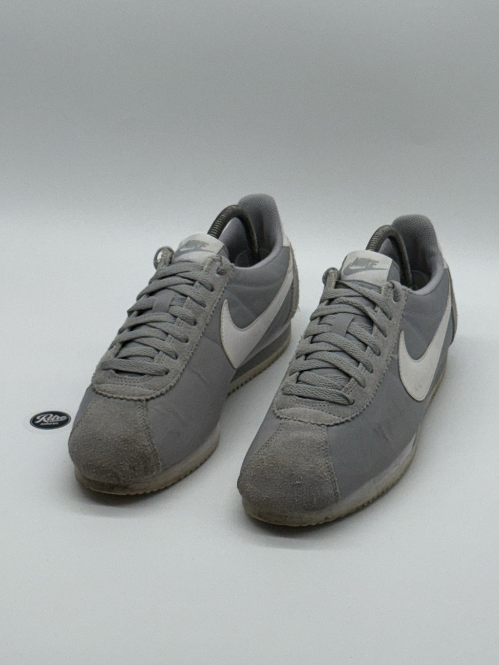 Nike Classic Cortez Nylon 'Wolf Grey x White' (2015) – UK 8