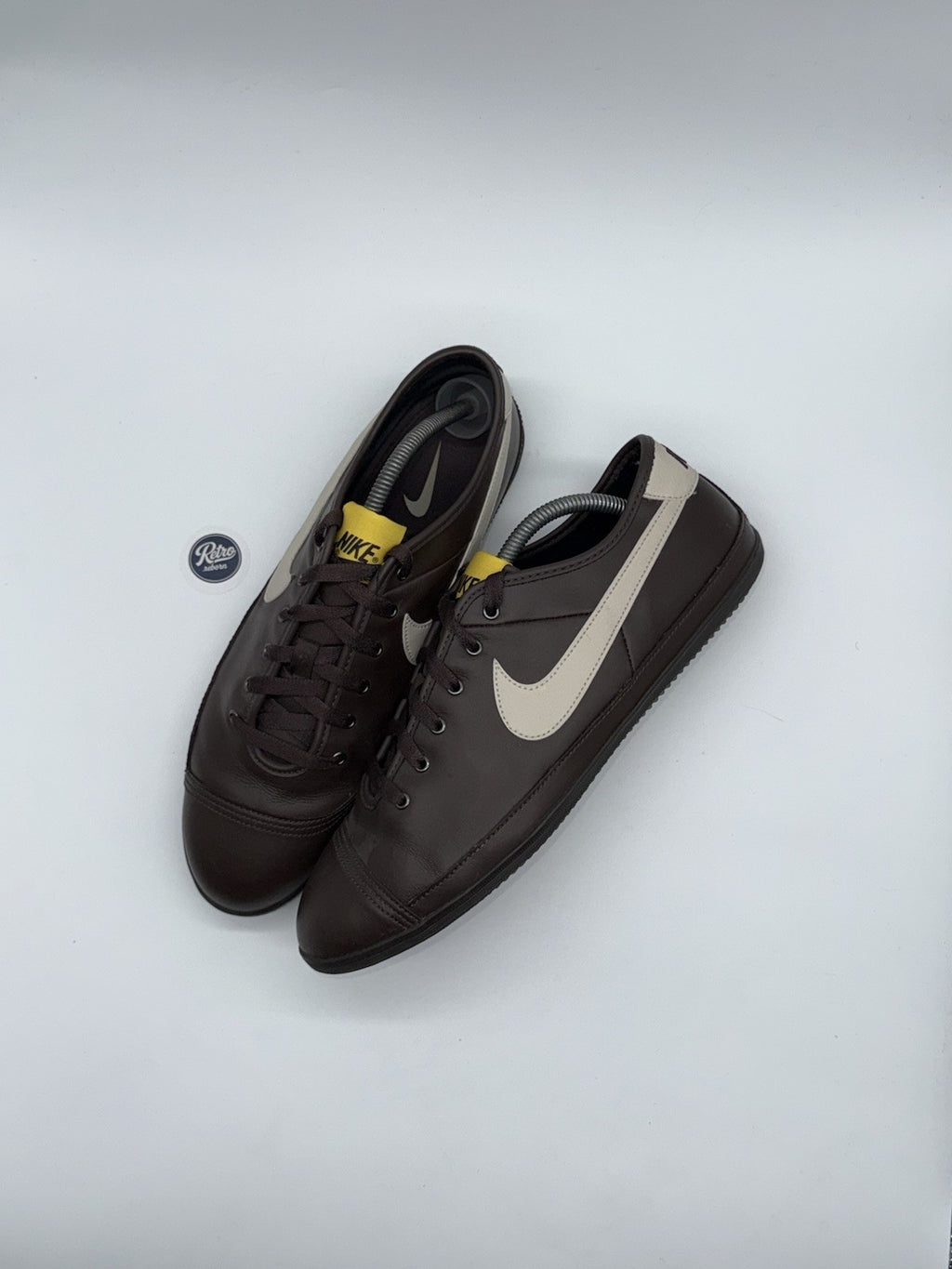 Nike Flash Leather 'Brown x Yellow' (2001) – UK 9.5