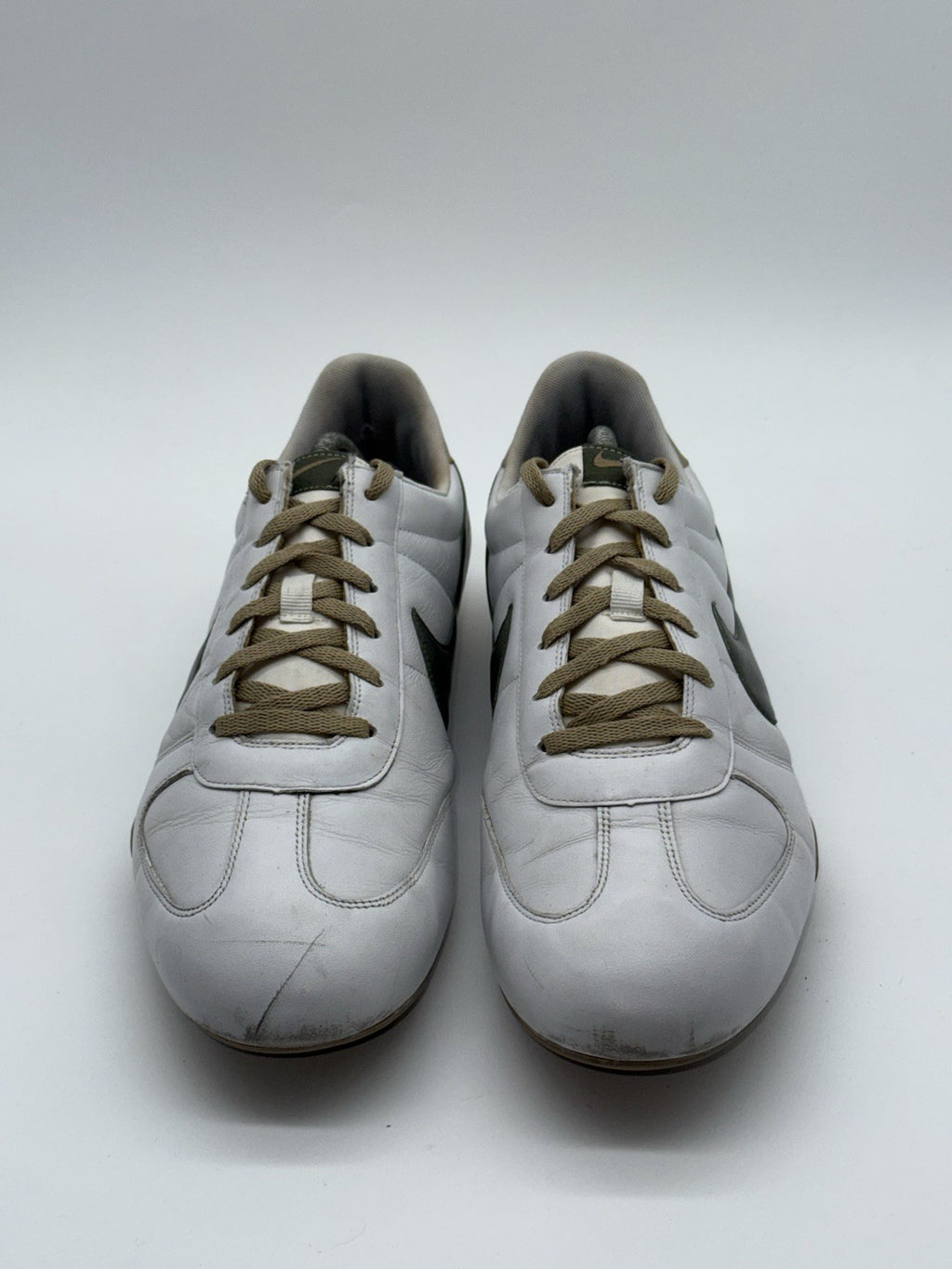 (2006) Vintage Nike Sprint Brother White x Olive Green Trainers Men’s UK 11