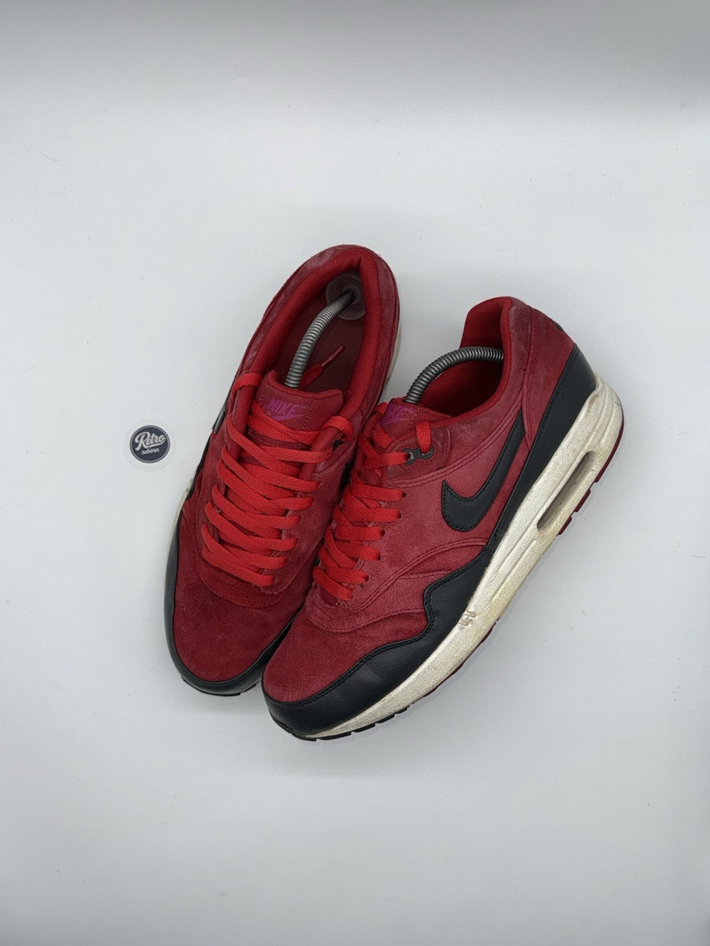 Nike Air Max 1 Premium 'Gym Red x Anthracite' (2012) – UK 9.5