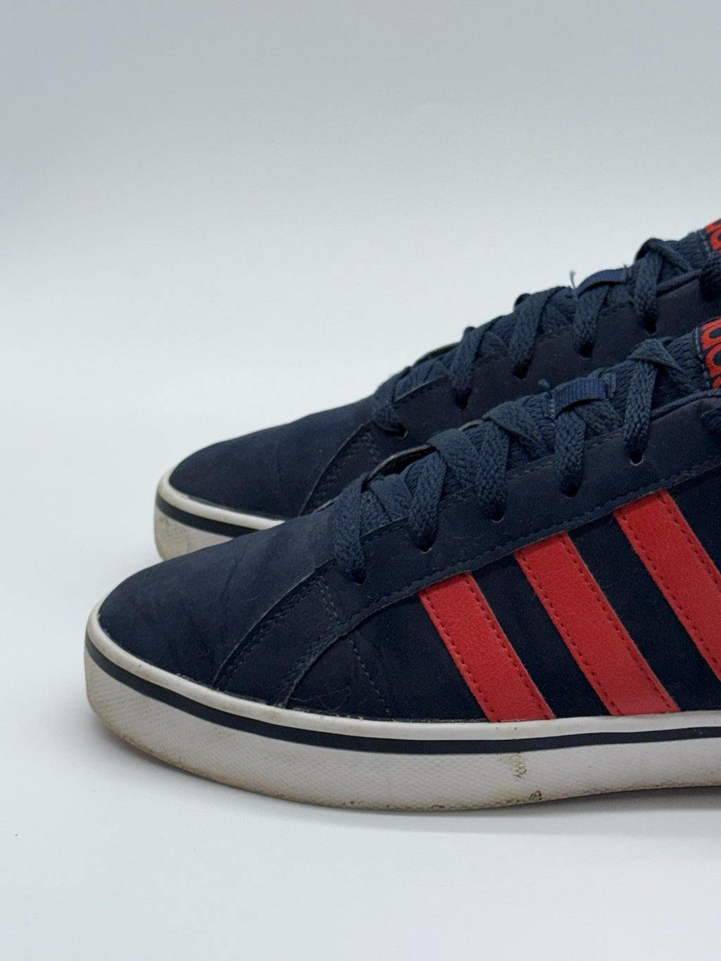 adidas VS Pace Men’s Navy x Red Trainers Size UK 8