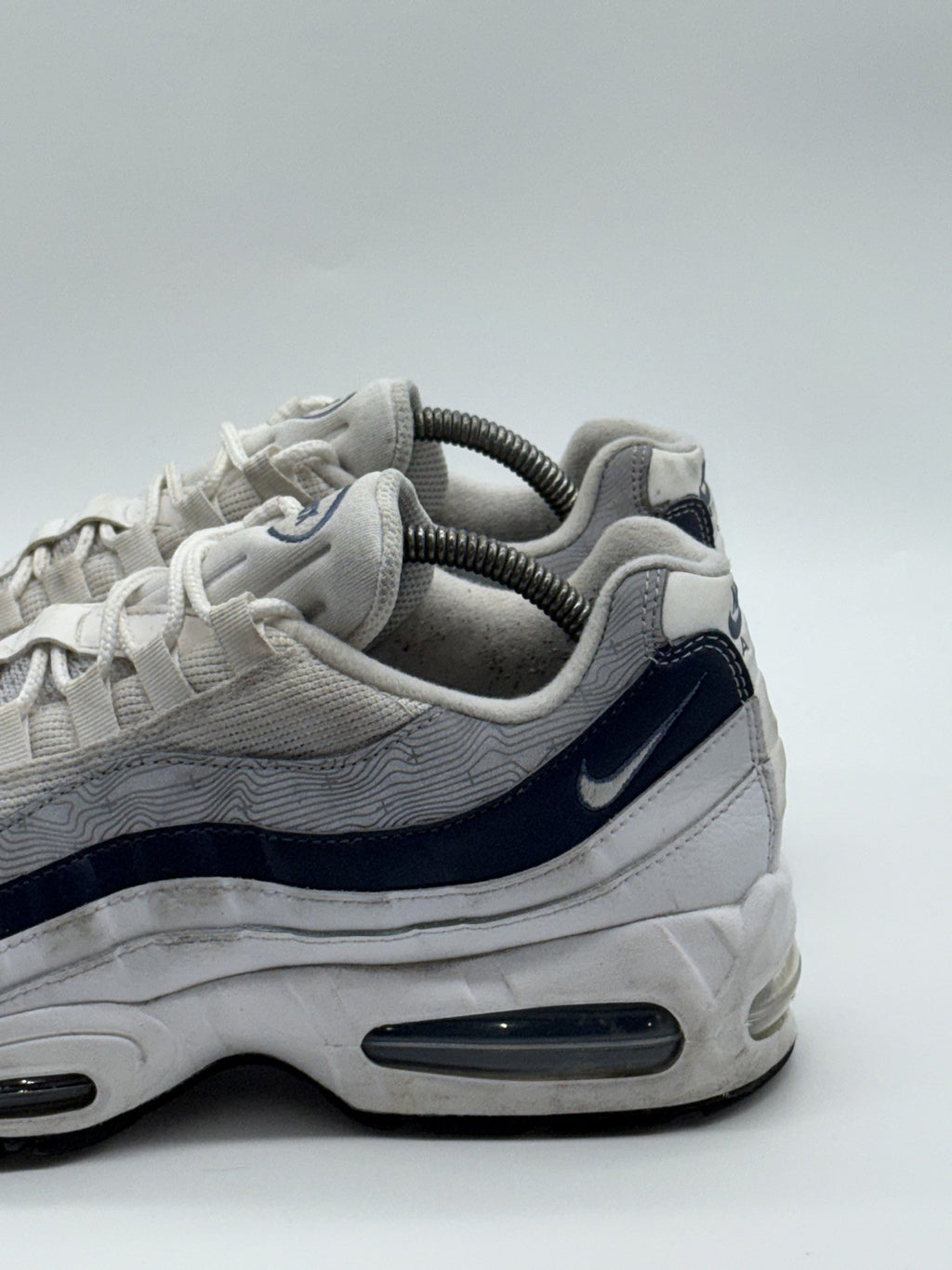 Nike Air Max 95 OG Trainers - Diffused Blue / White - Size UK 8 - (IF2718-100)