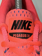 Nike Zoom Pegasus 31 - Hyper Punch/Black/Crimson Pink Trainers UK 8