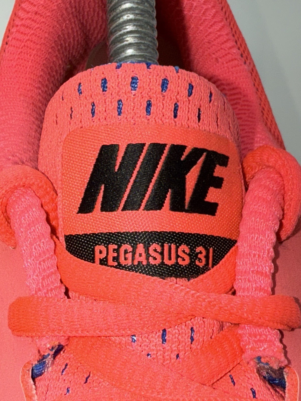 Nike Zoom Pegasus 31 - Hyper Punch/Black/Crimson Pink Trainers UK 8