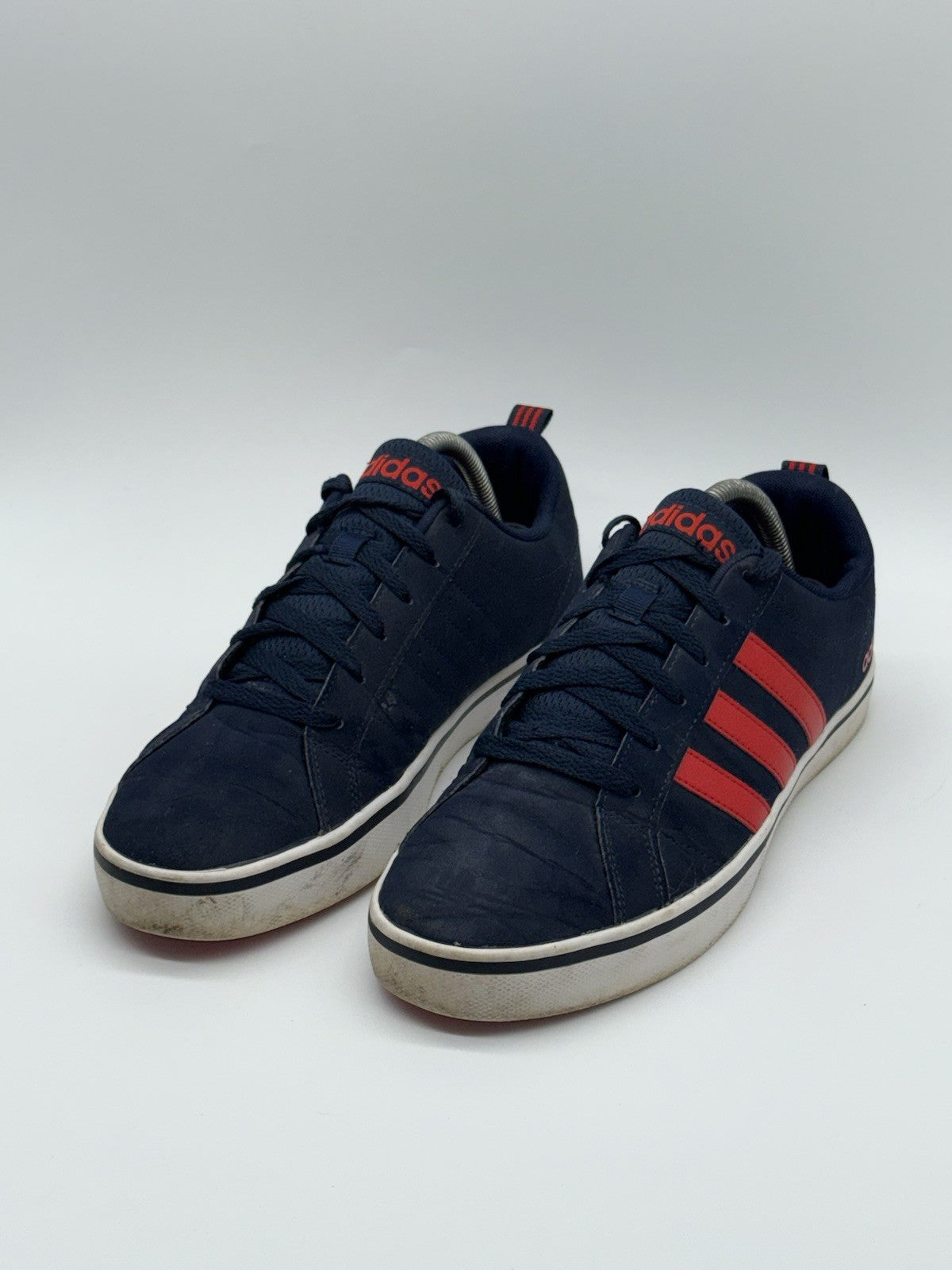 adidas VS Pace Men’s Navy x Red Trainers Size UK 8