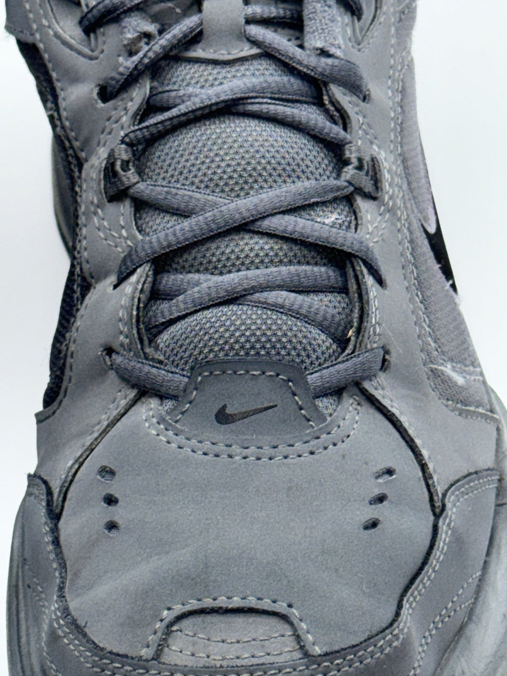 Nike Air Monarch IV 'Dark Grey x Black' (2025) – UK 8