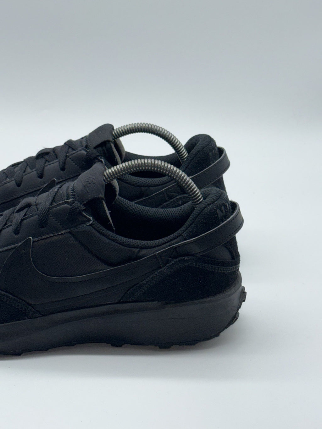 Nike Waffle Debut 'Triple Black' (2022) – UK 7.5