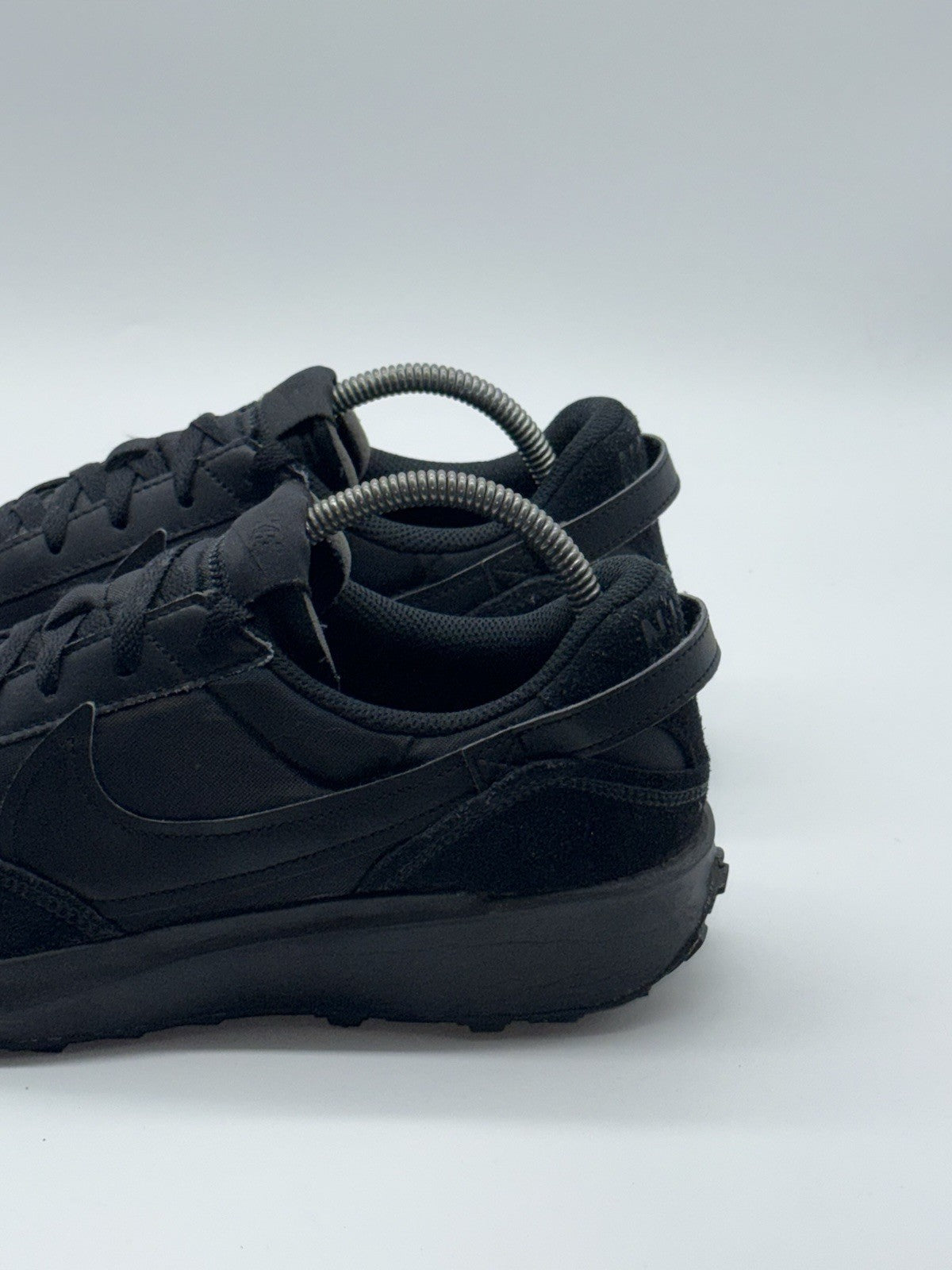 Nike Waffle Debut 'Triple Black' (2022) – UK 7.5