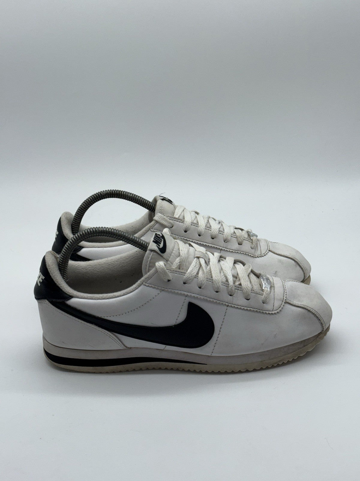 Nike Classic Cortez Basic Leather 'White x Black' (2019) – UK 7