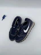 (2019) Nike MD Runner 2 Midnight Navy White Wolf Grey RetroTrainers UK 7.5
