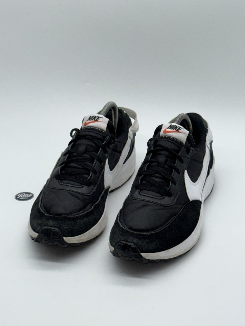 Nike Waffle Debut 'Black x White x Orange' – UK 8