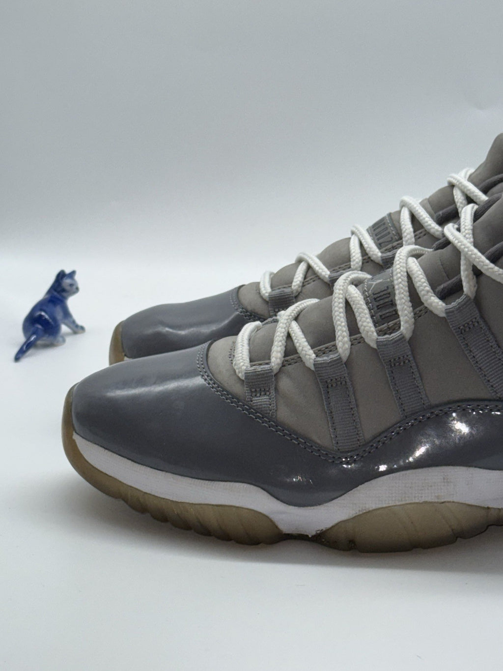 Nike Air Jordan 11 Retro Low 'Cool Grey' Men's Size UK 9(528895-003)