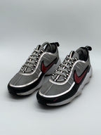 Nike Air Zoom Spiridon SP Metallic Silver Sport Red Men’s Retro Trainers UK 7