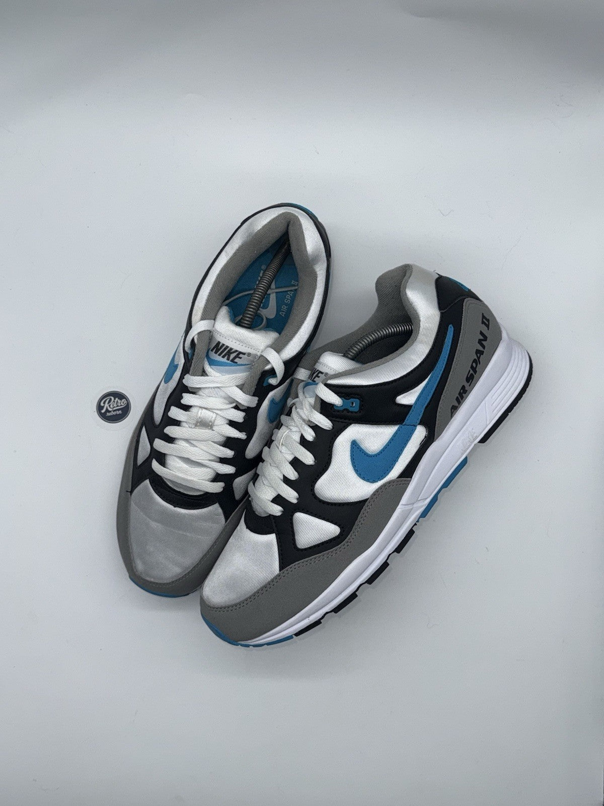 Nike Air Span 2 'Laser Blue x Dust Grey x White' (2023) – UK 10.5