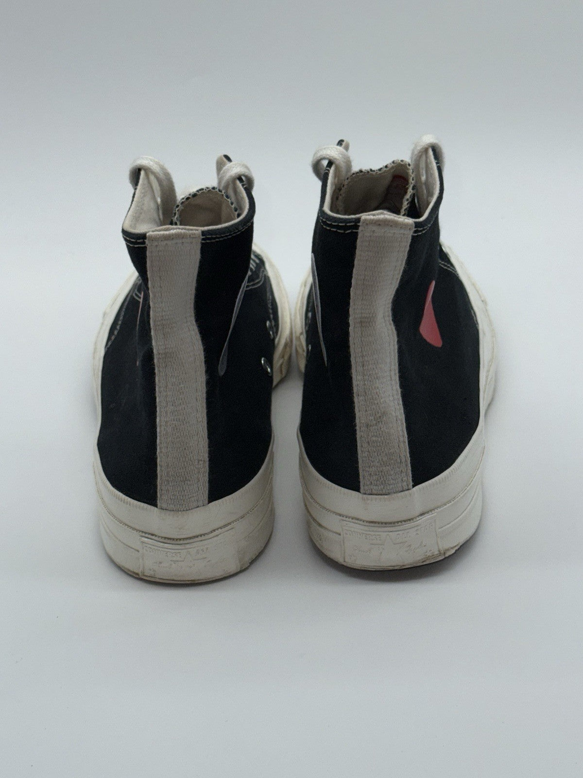 Comme des Garcons Play x Converse Chuck 70 High Red Heart Black Size UK 9