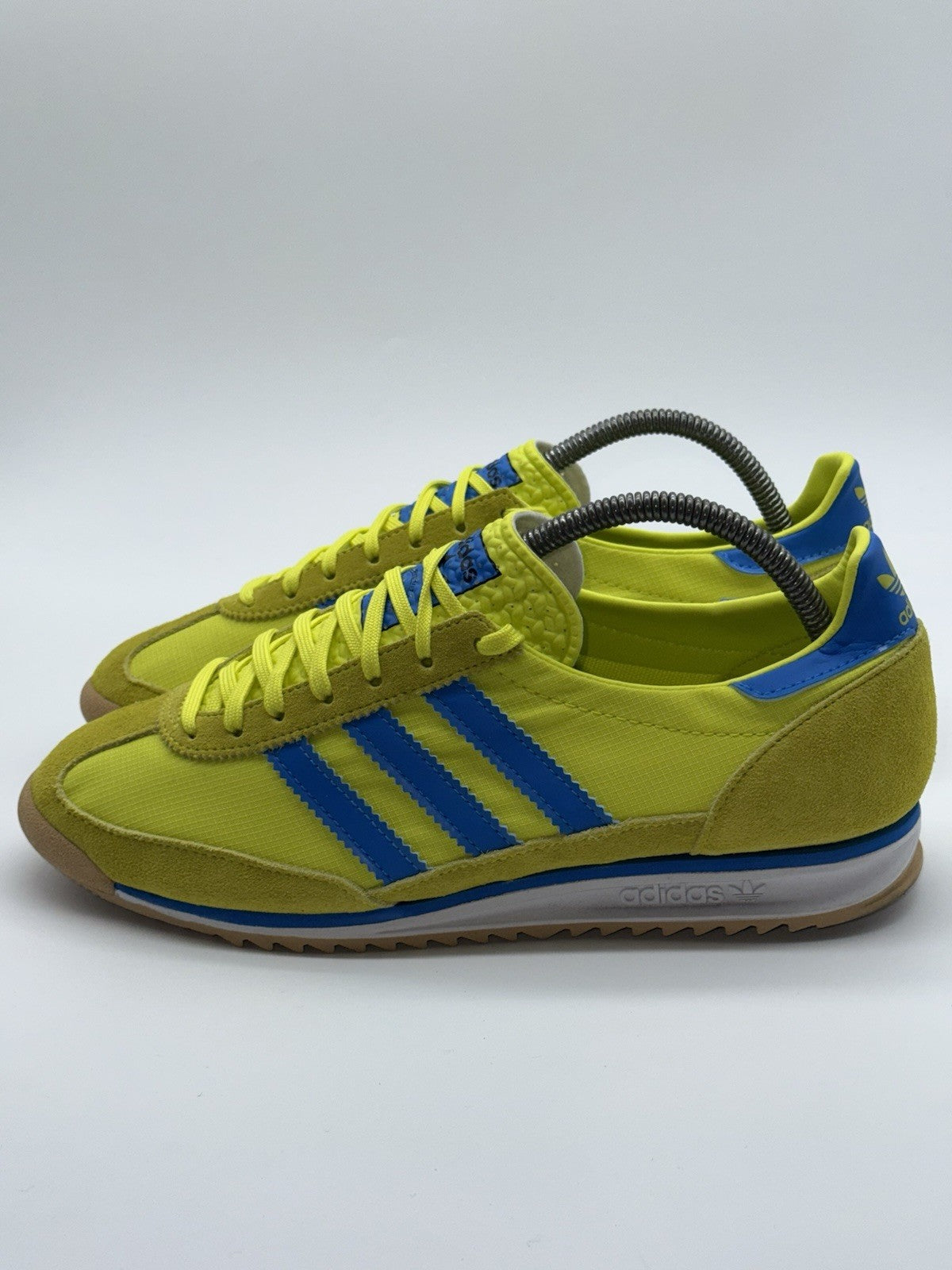 (2020) adidas Originals SL 72 (Acid Yellow/Bright Blue/Gum) Men’s UK 8