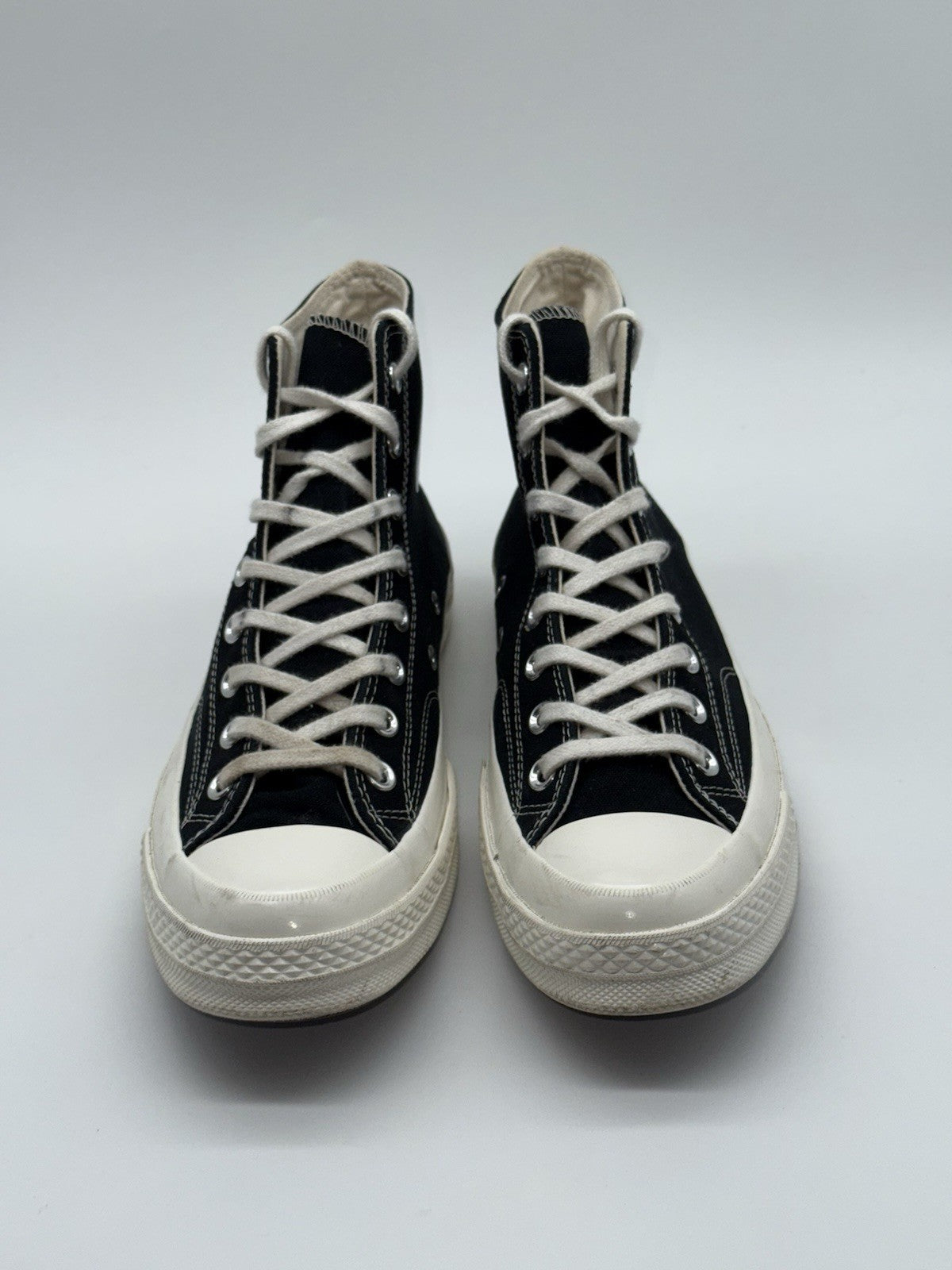 Comme des Garcons Play x Converse Chuck 70 High Red Heart Black Size UK 9