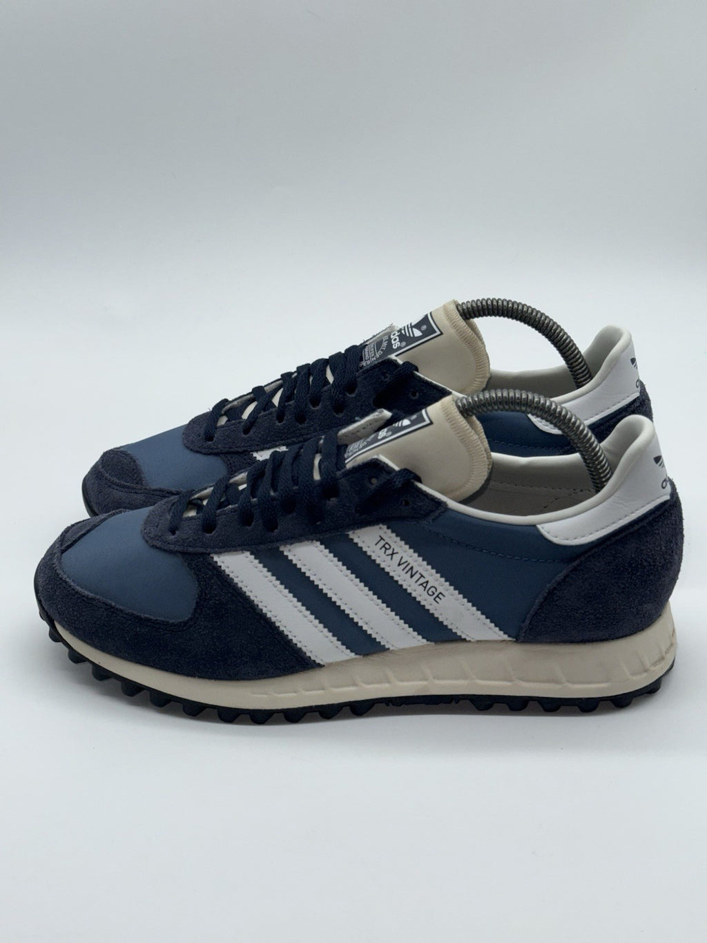 (2022) Adidas TRX Vintage Blue Cream White Legend Ink Men’s UK 7.5