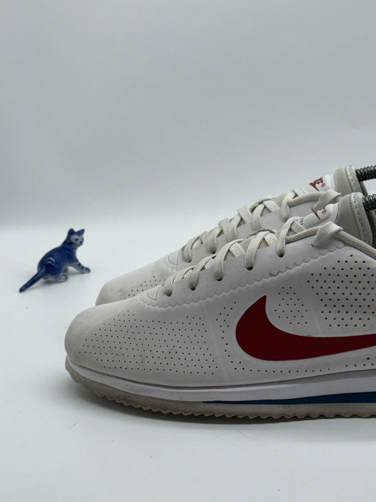 Nike Classic Cortez Ultra Moire OG (845013-100) Forrest Gump White Red UK 7.5