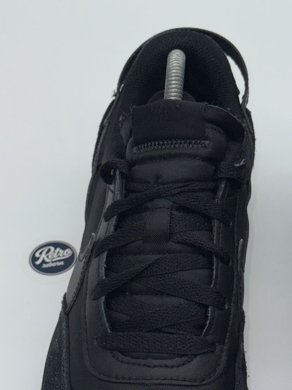 Nike Waffle Debut 'Triple Black' (2022) – UK 8