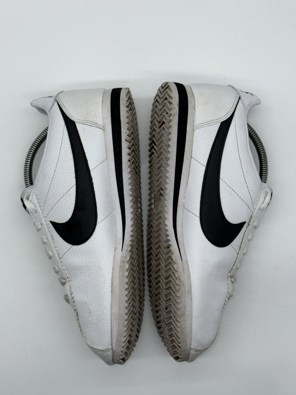 Nike Classic Cortez Leather OG Trainers (2018) White/Black Retro- UK 7.5 EU 42