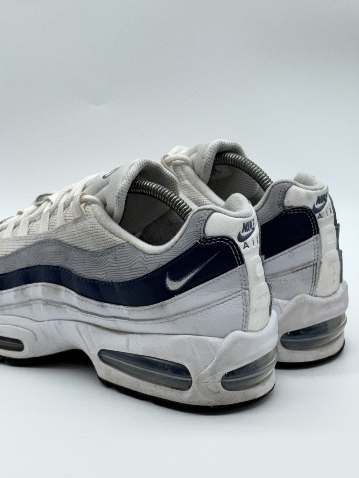 Nike Air Max 95 OG Trainers - Diffused Blue / White - Size UK 8 - (IF2718-100)