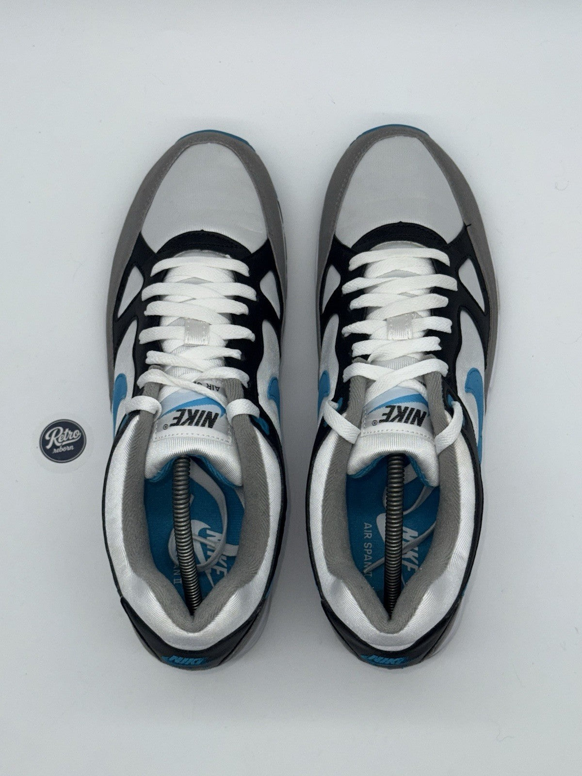 Nike Air Span 2 'Laser Blue x Dust Grey x White' (2023) – UK 10.5