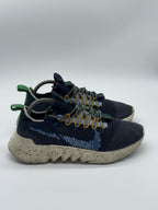 (2021) Nike Space Hippie 01 Obisidan Navy Blue Green Retro Trainers UK 7.5